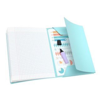 Zeszyt A5 EASYBOOK PASTEL 60k. 90g krata Oxford (400161235)
