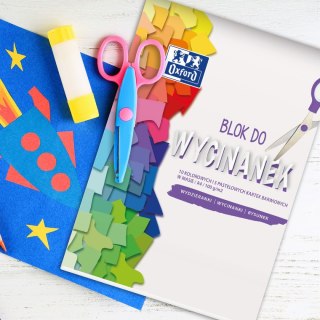 Papier kolorowy A4 kolor mix 15k. Oxford (400166084)