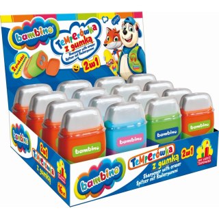 Temperówko-gumka MINI ZOO 2w1 Bambino (5903235649776)