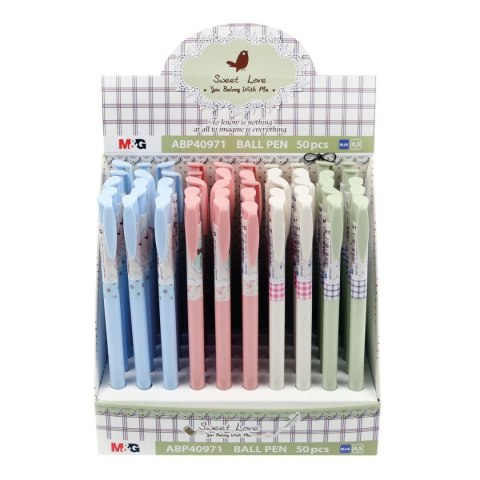 Długopis wkład niebieski 0,5mm M&G (MG ABP40971 KP50)