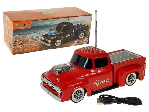 Głośnik auto osobowe, z panelem solarnym, z radiem FM Adar (624382)