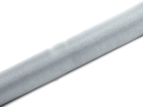 Organza organza Gładka 0,36x9 [mm x m] srebrna Partydeco (ORS-018)