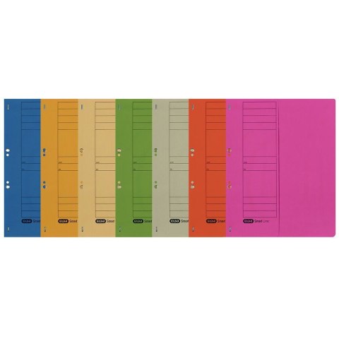 Skoroszyt A4 pomarańczowy karton Elba (100551881)