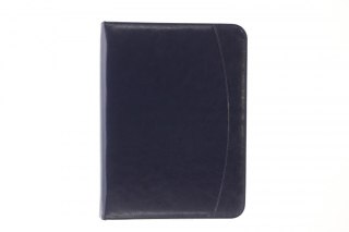 Teczka konferencyjna A4 granatowa granatowa ekoskóra Antra (709)