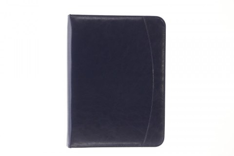 Teczka konferencyjna A4 granatowa granatowa ekoskóra Antra (709)