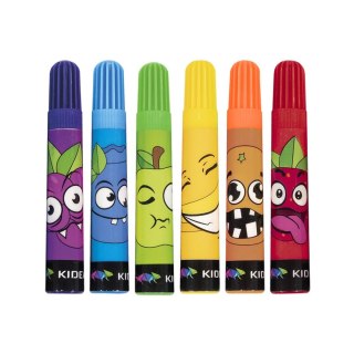 Flamaster Kidea 6 kol. Derform (PZ6KA)