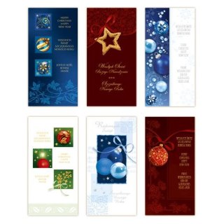 Kartka składana DL Bożenarodzenie firmowa Merigraf (DL)