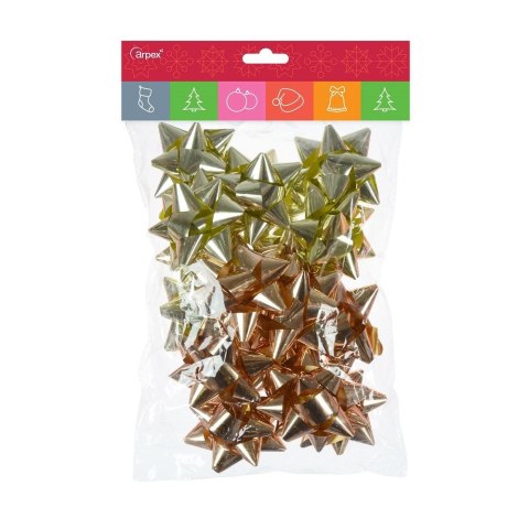 Kokarda samoprzylepne 16szt. złote 70mm Arpex (BN5212ZLO)