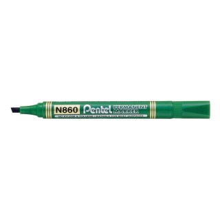 Marker permanentny wkład zielony 1,2-4,5mm ścięta końcówka Pentel