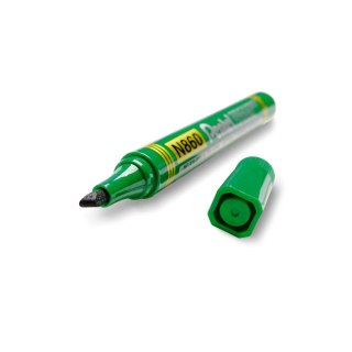 Marker permanentny wkład zielony 1,2-4,5mm ścięta końcówka Pentel