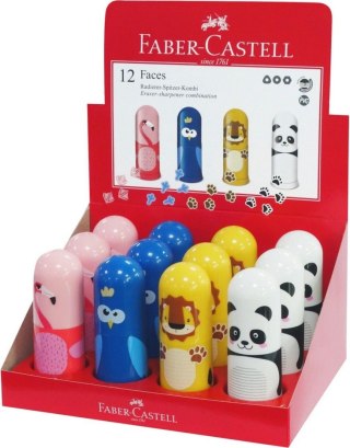 Temperówka z motywem zwierzątek mix plastik Faber Castell (583513)
