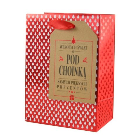 Torba prezentowa torebka ozdobna Bożenarodzenie [mm:] 330x456x 120 Kukartka (QPS)
