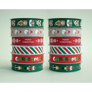 Wstążka CHRISTMAS 5902277354150x3 [mm x m] mix Interdruk (3m)