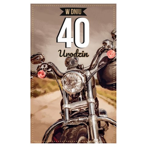 Kartka składana malowane Ab Card (ab cyferki)