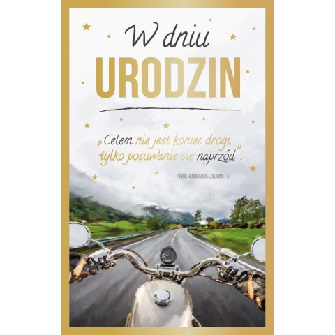 Kartka składana malowane Ab Card (ab cyferki)