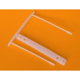 Klipy klip 80mm biała Tres