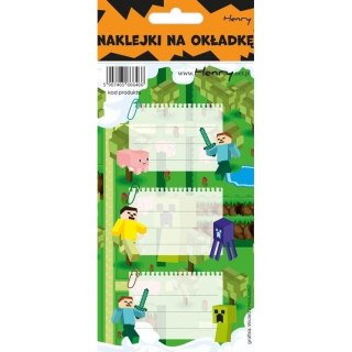 Naklejka na zeszyt gra Henry (5907465666466)