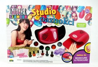 Zestaw piękności Atelier glamour Studio paznocki Dromader (03004)