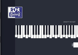 Zeszyt do nut A5 16k. linia Oxford (400175624)