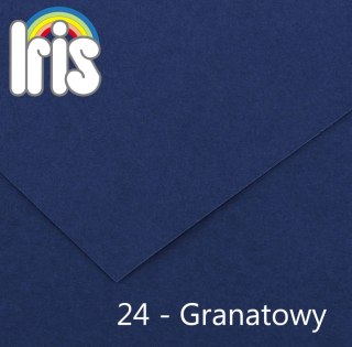 Brystol Iris 24 B1 granatowy 240g 25k [mm:] 700x1000 Canson (200040463)
