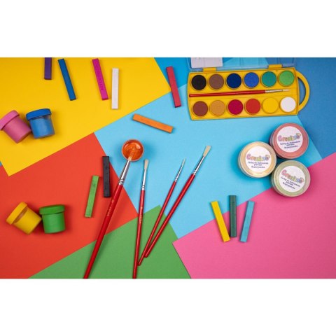 Farba do malowania palcami 320122001 4 kolor. Astra Creativo