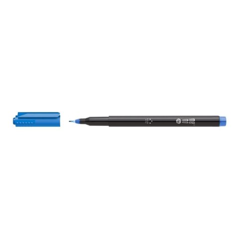 Marker permanentny niebieska wkład niebieski 0,5mm okrągła końcówka Memobe (MM251-03)