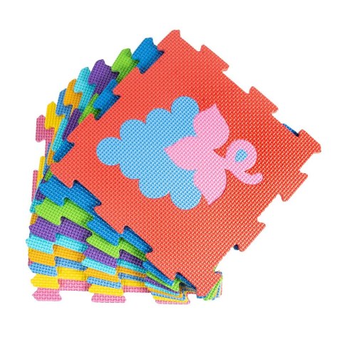 Mata dla malucha piankowa owoce, 29x29cm Smily Play (SP84355)