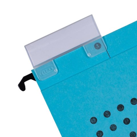 Skoroszyt A4 Chic Ultimate wiszący niebieski karton 230g Elba (100552091)