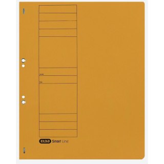 Skoroszyt A4 oczkowy żółty karton 250g Elba (100551871)