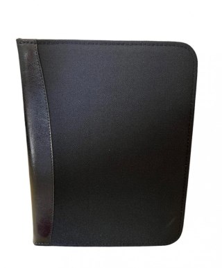 Teczka konferencyjna A4 Jubilat czarny ekoskóra Majewski Ryszard (TJKR)