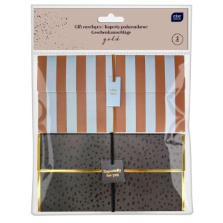 Koperta specjalnego przeznaczenia GOLD DŁUGIE Z GUMKĄ Interdruk (2 SZT)