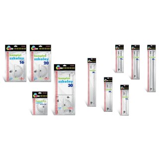 Linijka plastik 30cm Top 2000 (400073347)