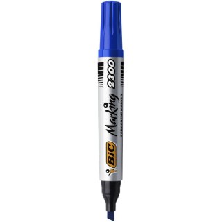 Marker permanentny Marking 2300 wkład niebieski 3,7-5,5mm ścięta końcówka Bic (8209253)