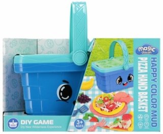 Masa plastyczna dla dzieci w niebieskim koszyku mix Mega Creative (571082)