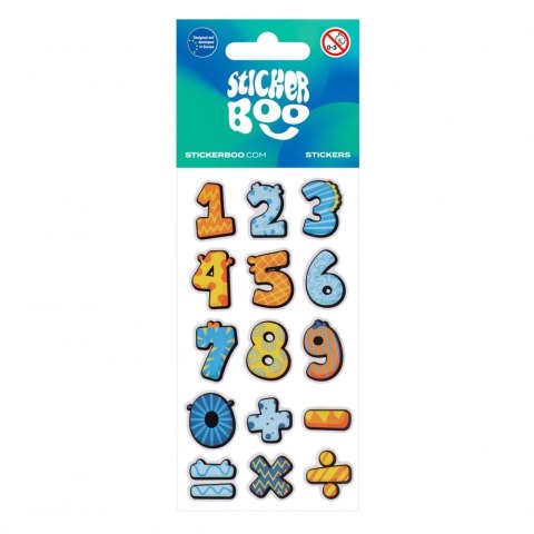 Naklejka (nalepka) Cyferki Sticker Boo (534611)