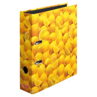 Segregator dźwigniowy 10546901 Cytryny A4 80mm Herlitz (300002558)
