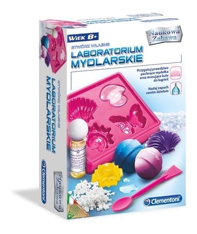 Zestaw kreatywny Laboratorium mydlarskie Clementoni (60949)