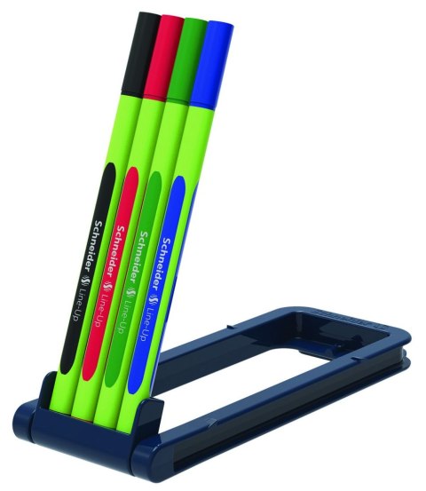 Cienkopis Line-Up wkład mix 0,4mm 4kol. Schneider (SR191094)