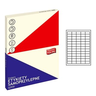 Etykieta samoprzylepna A4 001 biały [mm:] 38x21,2 Grand (150-1028)