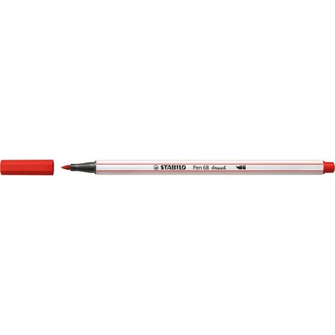 Flamaster Pen 68 brush karminowy 1 kol. Stabilo (568/48)