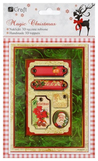 Naklejka (nalepka) naklejki 3d ręcznie robione ramka Dp Craft (mcna001)