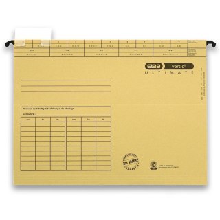 Teczka zawieszkowa A4 Vertic Ultimate beżowa karton 230g Elba (100331249)