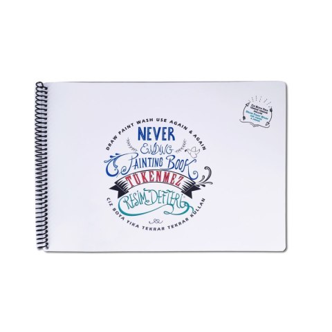 Blok rysunkowy BLOK POZIOMY NAPISY sfu3006 biały 10k [mm:] 350x500 Strigo (8681379330060)