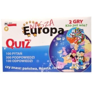 Gra pamięciowa Fan Quiz 2 gry Europa Artyz (QUEUR)