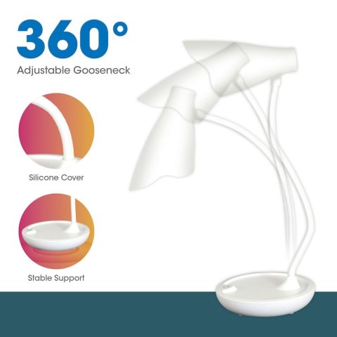 Lampka biurowa UKKY biały Unilux (400140699)