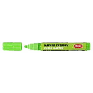 Marker specjalistyczny kredowy wkład zielony 4,5mm okrągła końcówka Toma (TO-292 4 2)