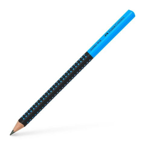 Ołówek Jumbo Grip 2001 Two Tone czarny/niebieski HB Faber Castell (511910FC)