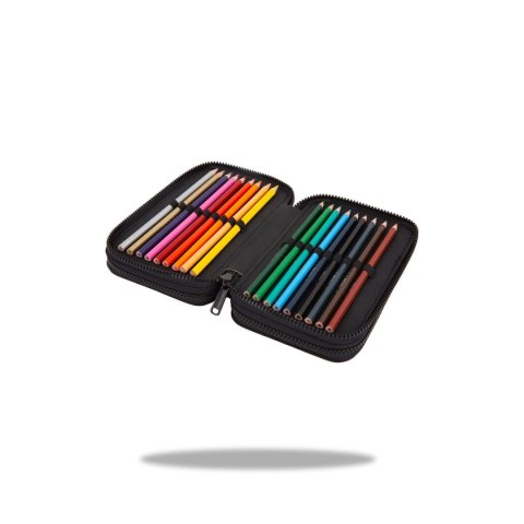 Piórnik CoolPack Jumper 3 DAISY BLACK Patio (F067817)