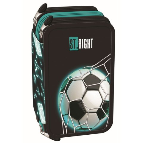 Piórnik NEON FOOTBALL pc-05 St.Right (z wyposażnieniem)