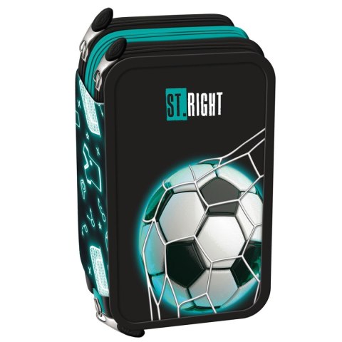 Piórnik NEON FOOTBALL pc-05 St.Right (z wyposażnieniem)